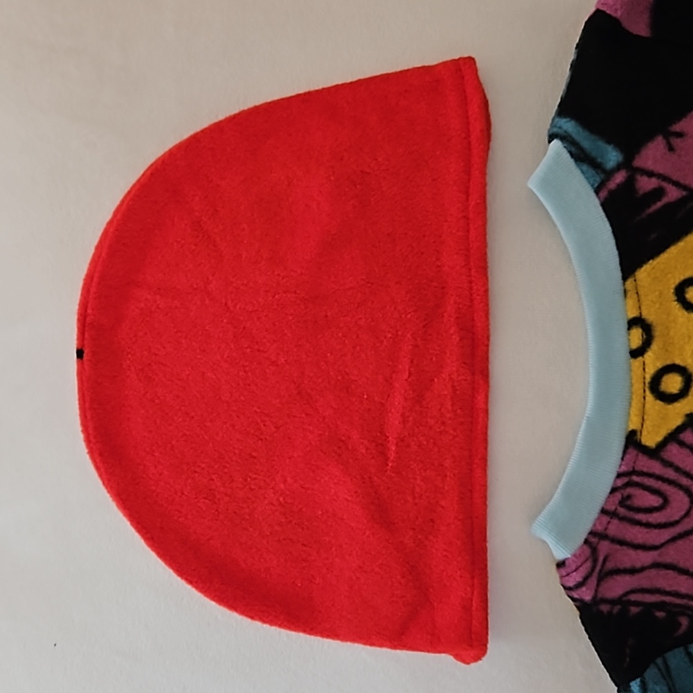 Disney Nightmare Before Christmas Blanket Sleeper with Cap - Picture 4 of 6